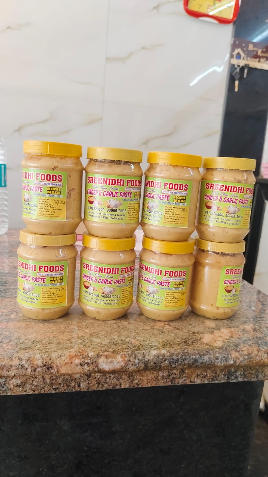 Home-made Ginger Garlic Paste